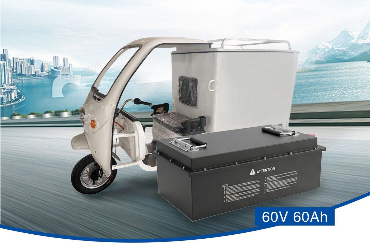 60V 60Ah lithium-ion battery pack for electric vehicles